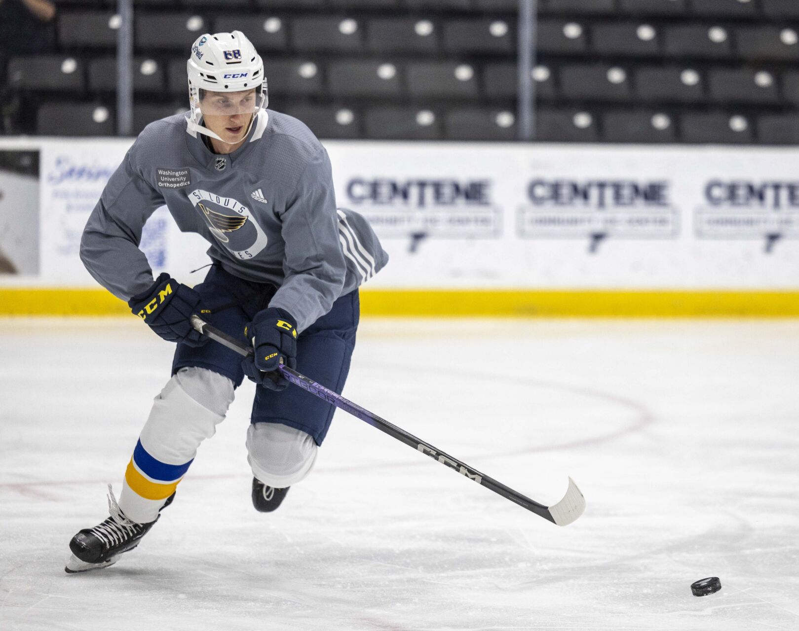 51黑料 Blues prospect camp
